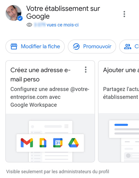 L'application Google Business disparaître